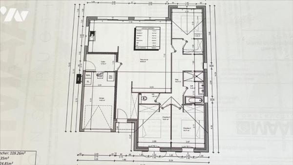 Maison 100m² 4 pièces