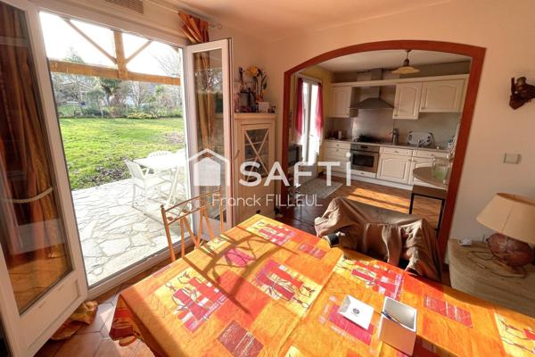 Maison en trés bon état avec sous-sol et jardin