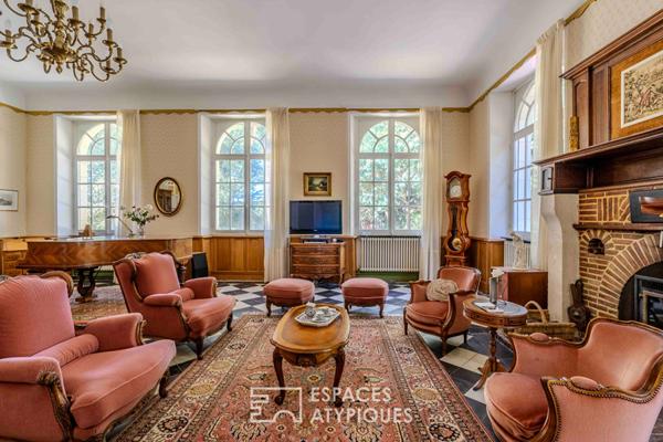 Villa historique d’exception et son jardin à la Française