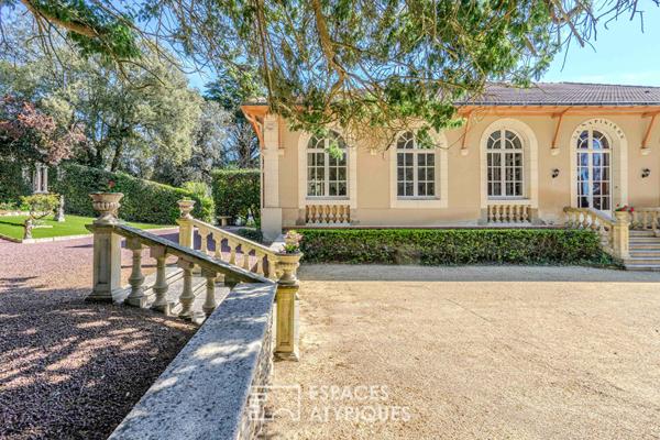 Villa historique d’exception et son jardin à la Française