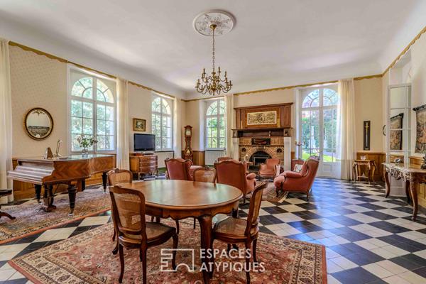 Villa historique d’exception et son jardin à la Française