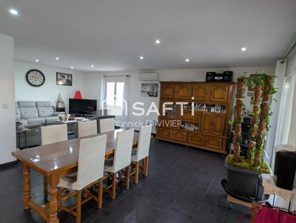 Maison plain-pied  – Saint-Sernin 07 – Quartier résidentiel.