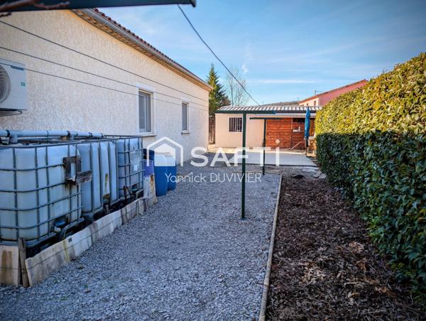 Maison plain-pied  – Saint-Sernin 07 – Quartier résidentiel.