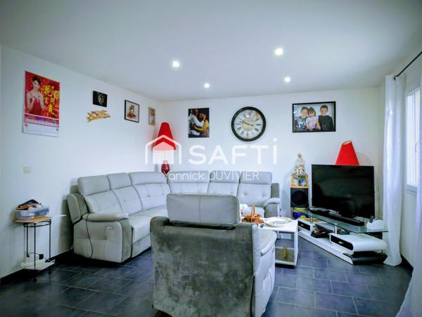 Maison plain-pied  – Saint-Sernin 07 – Quartier résidentiel.