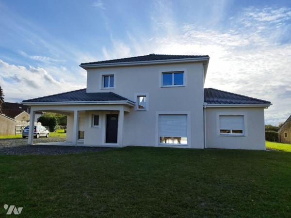 Pavillon de plain-pied de 2019 composé d'une entrée, séjour-salon, cuisine, cellier, WC, chambr...