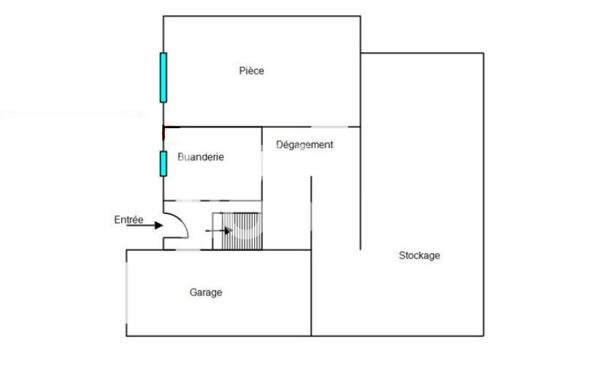 LA COURONDELLE : MAISON 114 M2 A POTENTIEL