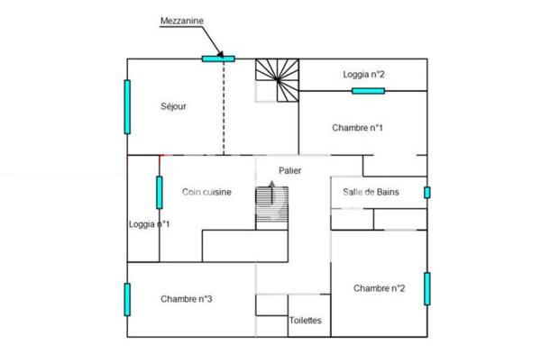 LA COURONDELLE : MAISON 114 M2 A POTENTIEL