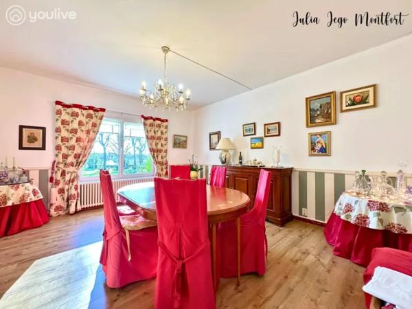 Maison familiale 6 chambres –écoles et commerces à pied