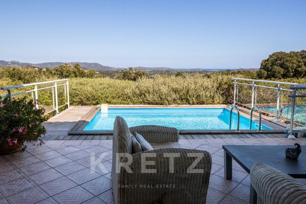 Maison 4 chambres avec piscine et vue mer