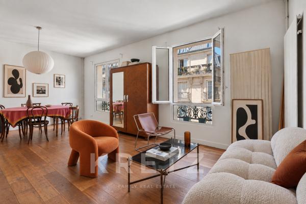 Paris XIe – Triplex en dernier étage avec terrasse