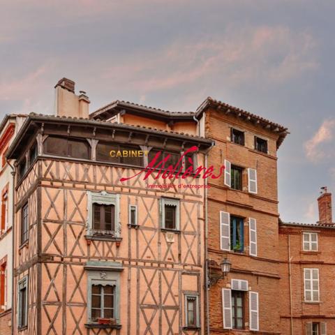 A vendre murs commerciaux loués - Toulouse Carmes 15m²