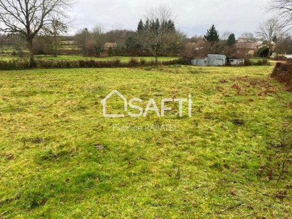 Terrain à bâtir d'une surface de 2650 m2 avec possibilité de division.