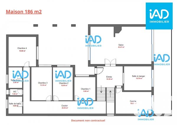 Maison à vendre 9 pièces 220 m² Palaiseau
