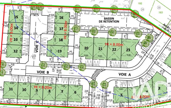 Terrain à vendre 329 m² Pézilla-la-Rivière