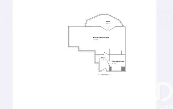 Studio à vendre 32 m² Villeurbanne