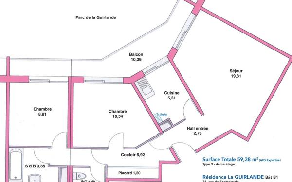 Appartement à louer    3 pièces •  Montpellier