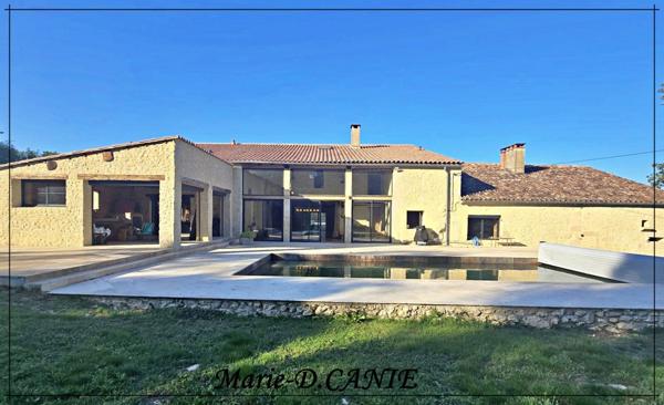 Domaine de prestige avec maison, gîte et dépendances, dans le Nord du Gers, à La Romieu, aux portes des Landes et du Lot-et-Garonne.
