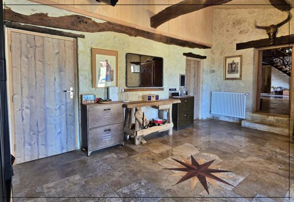 Domaine de prestige avec maison, gîte et dépendances, dans le Nord du Gers, à La Romieu, aux portes des Landes et du Lot-et-Garonne.