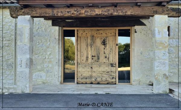 Domaine de prestige avec maison, gîte et dépendances, dans le Nord du Gers, à La Romieu, aux portes des Landes et du Lot-et-Garonne.