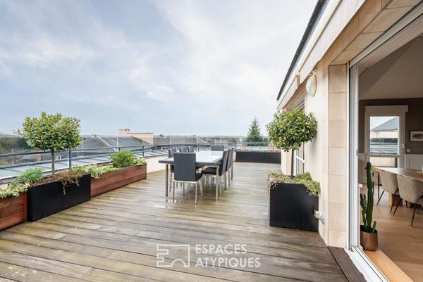 Appartement d’exception avec terrasses et vue en hyper centre d’Yvetot