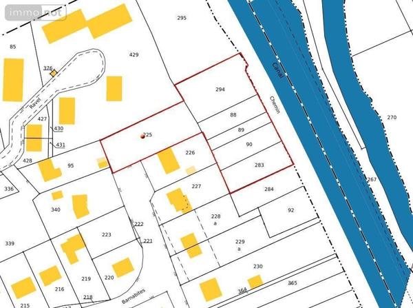 Terrain à Batir à vendre à Amilly dans le Loiret (45200), ref : 45050-1381