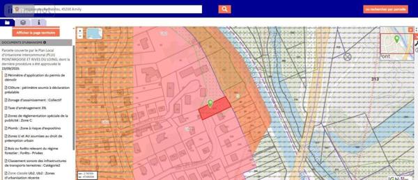 Terrain à Batir à vendre à Amilly dans le Loiret (45200), ref : 45050-1381