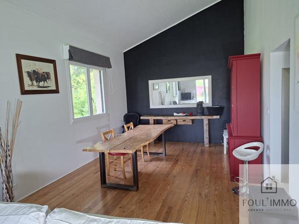 Maison d'architecte 7 pièces avec jardin et piscine Le Passage (47520)