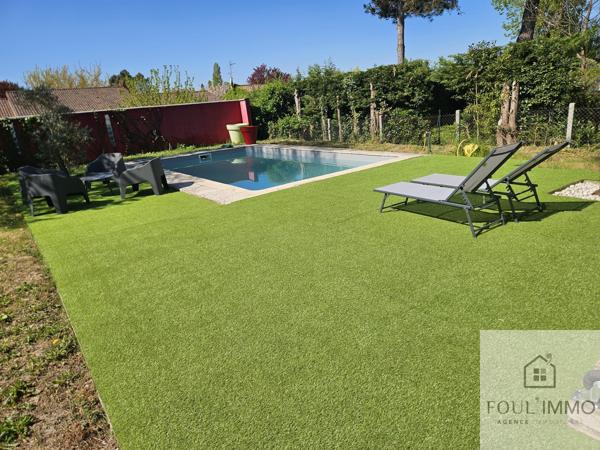 Maison d'architecte 7 pièces avec jardin et piscine Le Passage (47520)