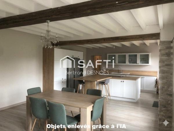 Maison 3 chambres à la campagne