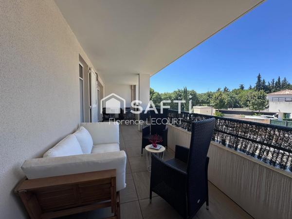 Joli T3 avec terrasse et garage dans résidence récente