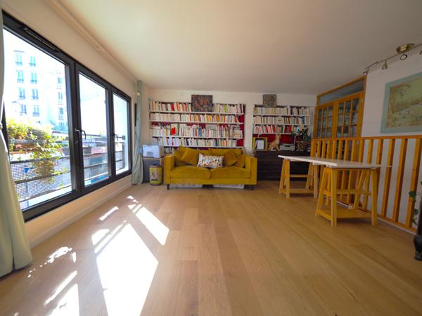 Duplex type Loft, 3 pièces LES LILAS