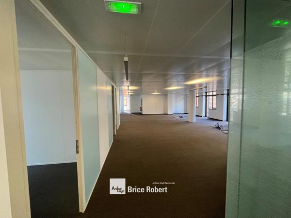 Location bureaux modernes Lyon 3ème proche Part-Dieu avec terrasse privative