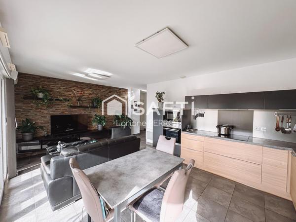 T3 dernier étage, terrasse, garage