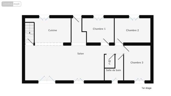 Maison à vendre à Cherbourg-en-Cotentin dans la Manche (50130), ref : 045/1696