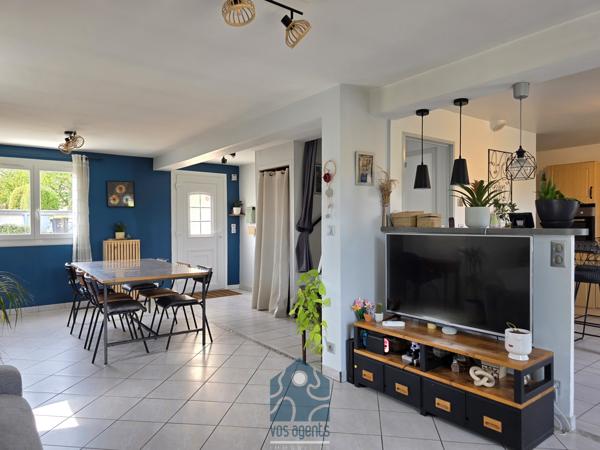 Maison 4 pièces avec terrasses, garage et jardin