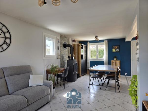 Maison 4 pièces avec terrasses, garage et jardin