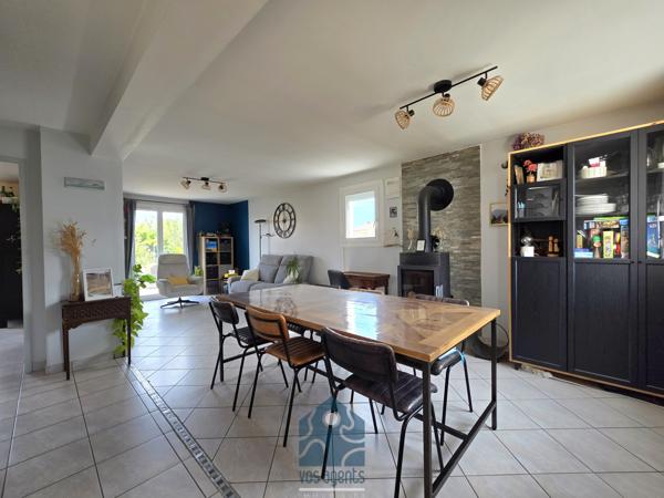 Maison 4 pièces avec terrasses, garage et jardin