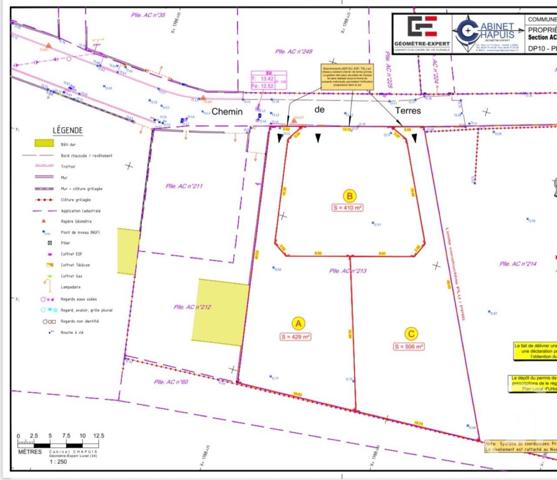 Terrain à vendre  506 m2 LUNEL VIEL - 34