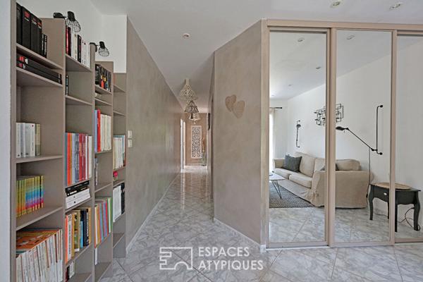 Villa de caractère en pleine nature, au coeur du village de Poulx