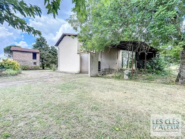 Vente immobilière : Ferme à Chasse-sur-Rhône  5 pièces 160 m² 460 000 €- LES CLÉS D'ALEXIA.