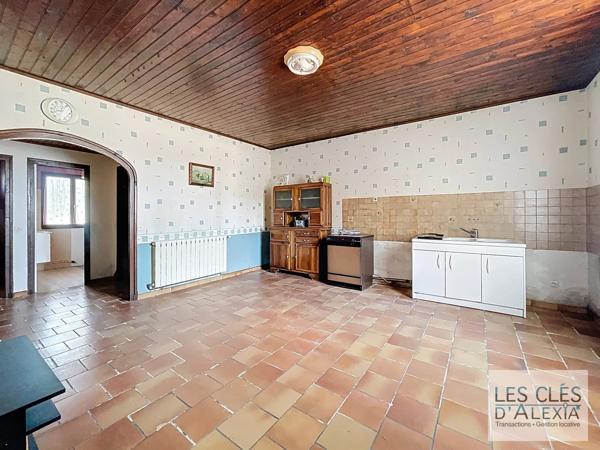 Vente immobilière : Ferme à Chasse-sur-Rhône  5 pièces 160 m² 460 000 €- LES CLÉS D'ALEXIA.