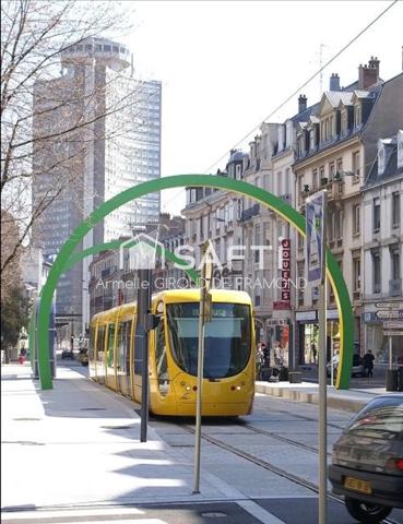 À Mulhouse (68100) appartement meublé 4 pièces – 94 m² – 3 chambres, Tour de l’Europe (11? étage) vue dégagée sur les Vosges