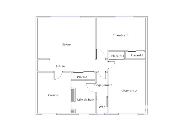 Appartement à vendre 3 pièces 52,08 m² Sartrouville