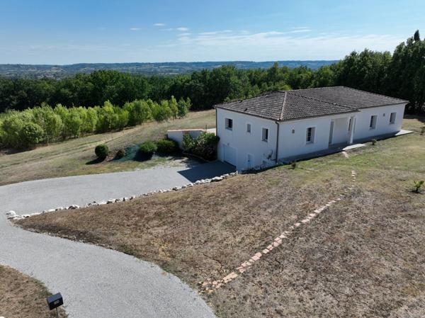 Maison contemporaine avec vue panoramique