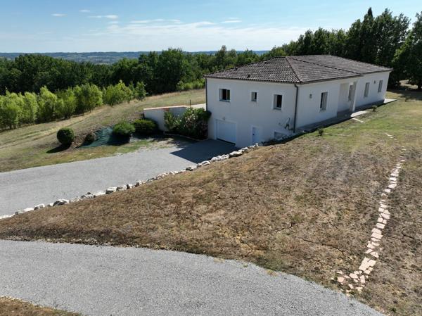 Maison contemporaine avec vue panoramique