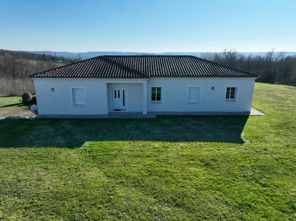 Maison contemporaine avec vue panoramique