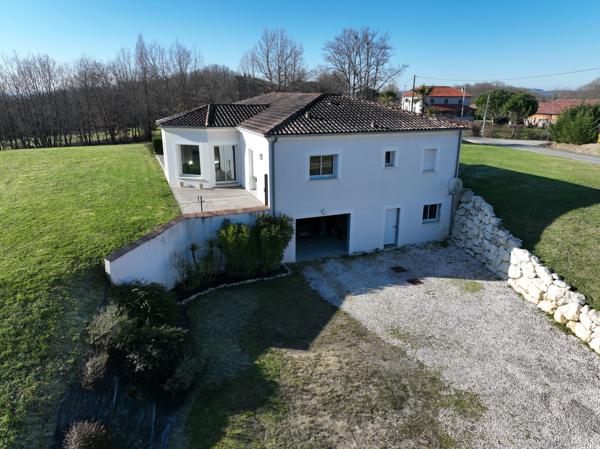 Maison contemporaine avec vue panoramique