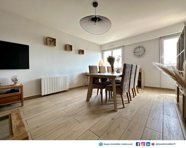 Appartement T4 | 78 m² | 2 balcons