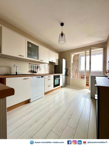 Appartement T4 | 78 m² | 2 balcons