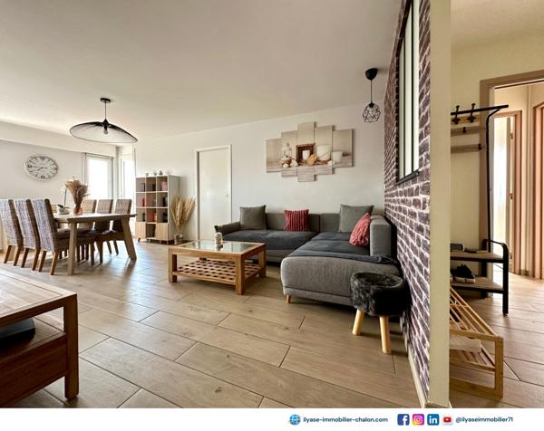 Appartement T4 | 78 m² | 2 balcons